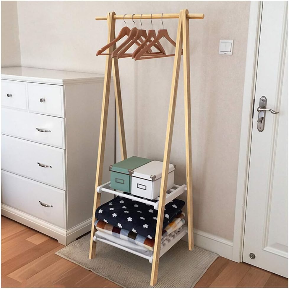 Amazon Com Ymj Entryway Coat Shoe Rack Solid Wood Coat Rack