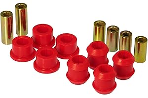 Prothane 8-202 Red Front Upper and Lower Control Arm Bushing Kit