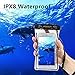 Universal Waterproof Case,Waterproof Phone Pouch CellPhone Dry Bag for iPhone X,6P,6S,7,7P,8P Samsung Galaxy S8/S7,Note 5 HTC LG SONY And Other Phones Up To 6
