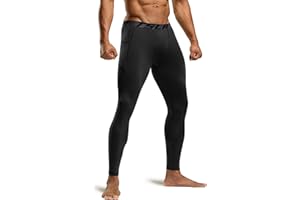 TSLA Men's Thermal Compression Pants, Athletic Sports Leggings & Running Tights, Wintergear Base Layer Bottoms
