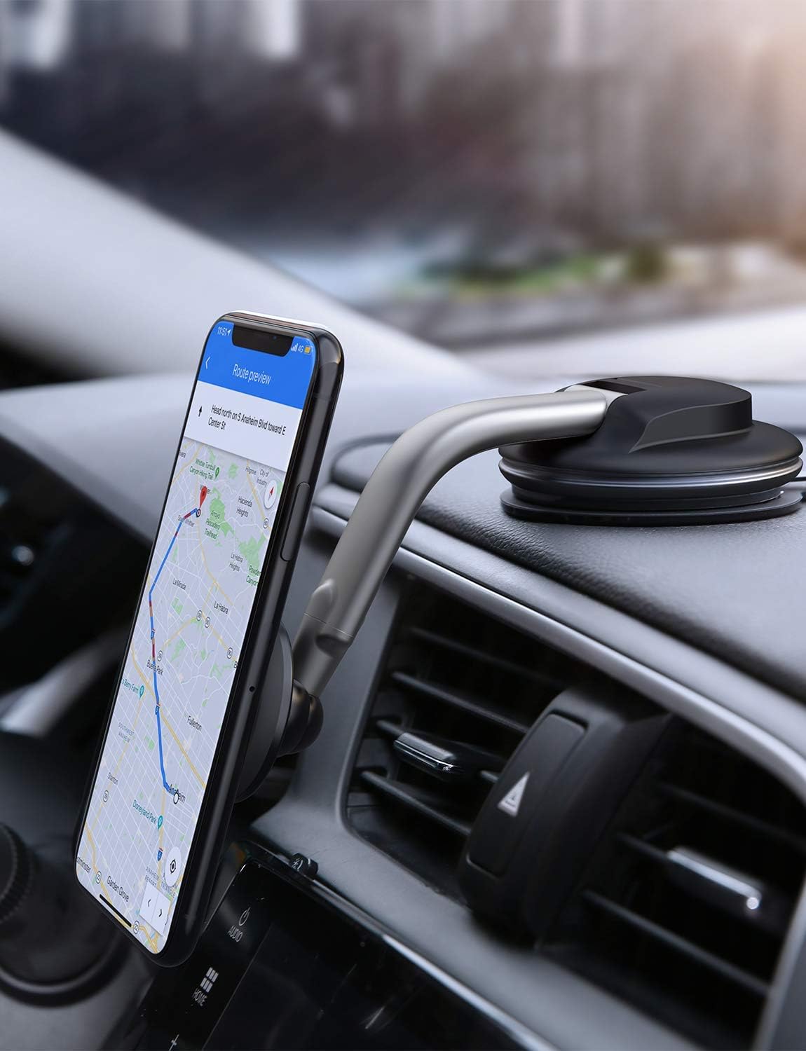 porta ipad per parabrezza auto