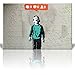 wall26 Canvas Print Wall Art Banksy Kid Crying Over Social Media Graffiti & Street Art Pop Culture Illustrations Pop Art Bohemian Multicolor Dark for Living Room, Bedroom, Office - 24