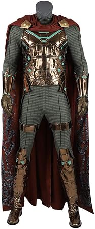 Lydia S Anime Cosplay Kleidung Mysterio Spider Man Far From Home Cosplay Feste Stage Performance Anzug Weihnachten Halloween Abendkleid Fur Erwachsene Tragen Xxl Amazon De Kuche Haushalt