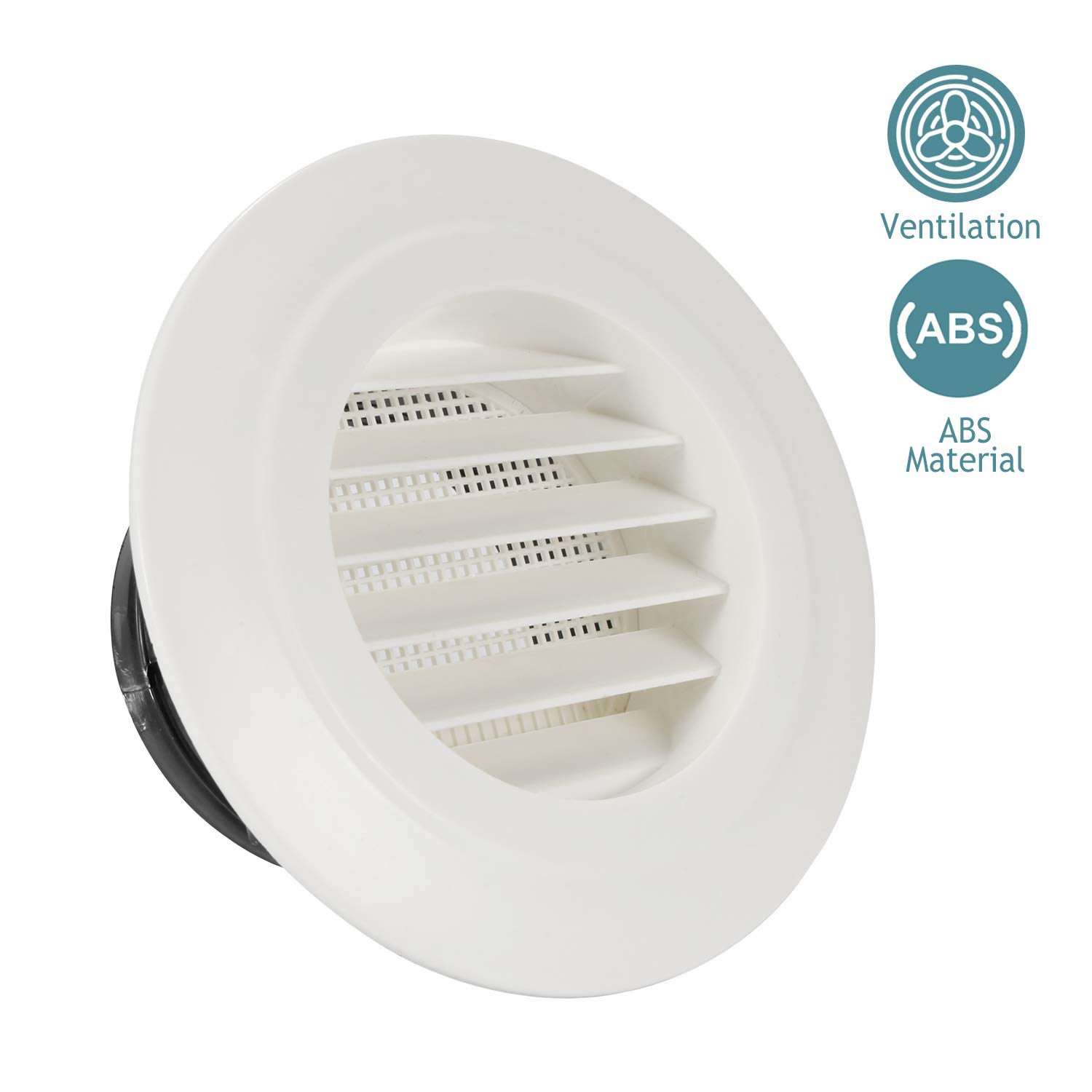 4 Soffit Vent for Bathroom Exhaust Vent 4 Inch Cover Soffit Vent for