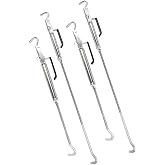 Kregoem Turn-buckles Replacement Set for Truck Camper, Including Front &amp; Rear Turn-buckles | Premium Stainless Steel