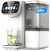 Hydrofast Countertop Reverse Osmosis Water Filter, UV 6 Stage RO Filtration System with Remineralization pH Balance, Portable