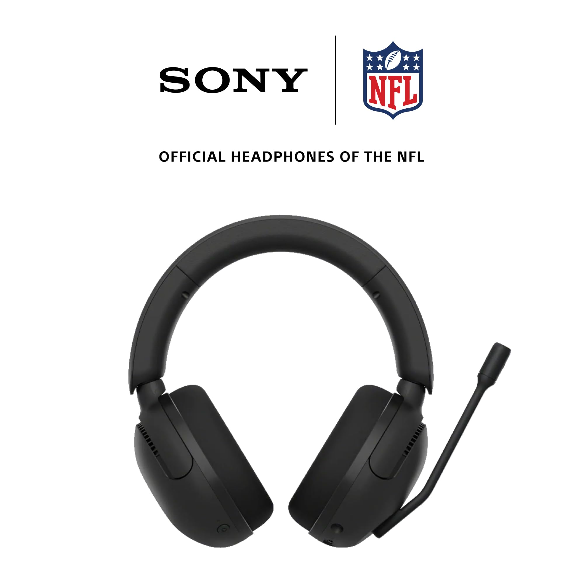 Sony INZONE H5 Wireless Gaming Headset, 360 Spatial Sound, Works with PC, PS5, 28 Hour Battery, 2.4Ghz Wireless and 3.5mm Audio Jack, WH-G500 Black
