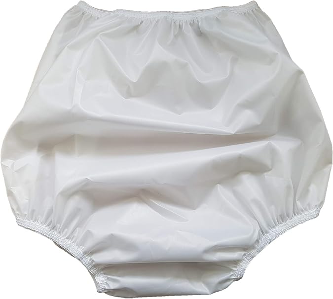 undercover lingerie Ladies Plain White Incontinence Briefs Pants