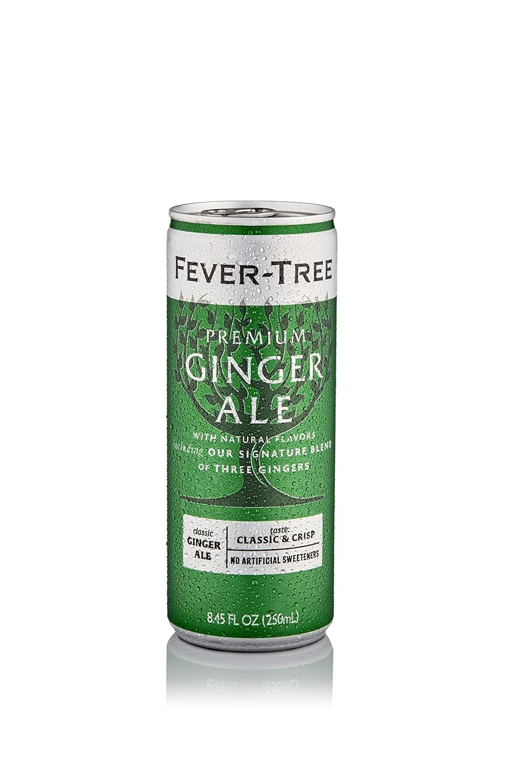 Fever-Tree Ginger Ale – Premium Mixer for Cocktails and Mocktails, 8.45 fl oz Cans, Pack of 24 – Naturally Sourced, Non-GMO Image