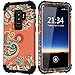 PIXIU Samsung Galaxy s9 Plus case Hybrid Rubber Full Body Shockproof Protective Phone Cover Case with Unique Pattern for Samsung Galaxy s9 Plus 2018 Released