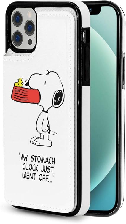 Amazon Iphone12 Pro Max ケース スヌーピー 手帳 型 レザー カード収納 全面保護 薄型 スタンド機能 キャラクター 可愛い 人気 Iphone12 Iphone12 Pro Max 家電 カメラ オンライン通販