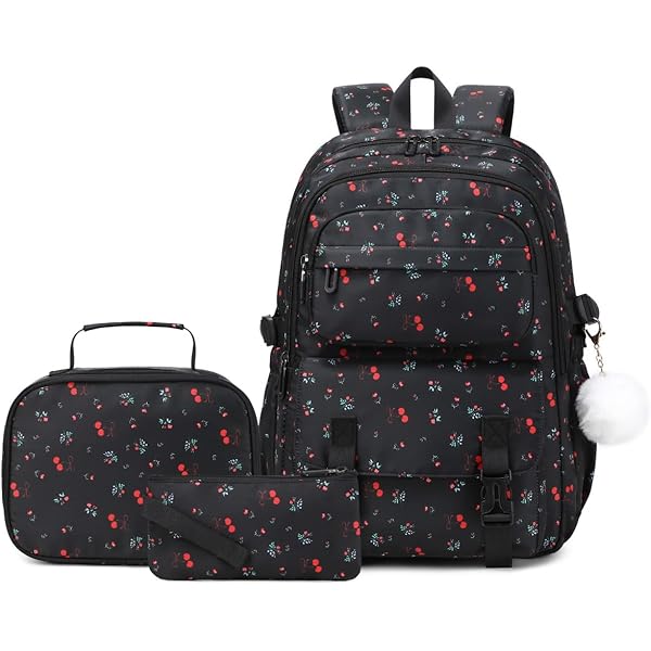 Amazon.com | GVGOAGL Red Cherry Black School Backpack for Girls Boys Women Lightweight Canvas Bookbag Casual Laptop Daypack for Travel Outdoor Camping, 15 Inch | Backpacks Amazon.com | GVGOAGL Red Cherry Black School Backpack for Girls Boys Women Lightweight Canvas Bookbag Casual Laptop Daypack for Travel Outdoor Camping, 15 Inch | Backpacks