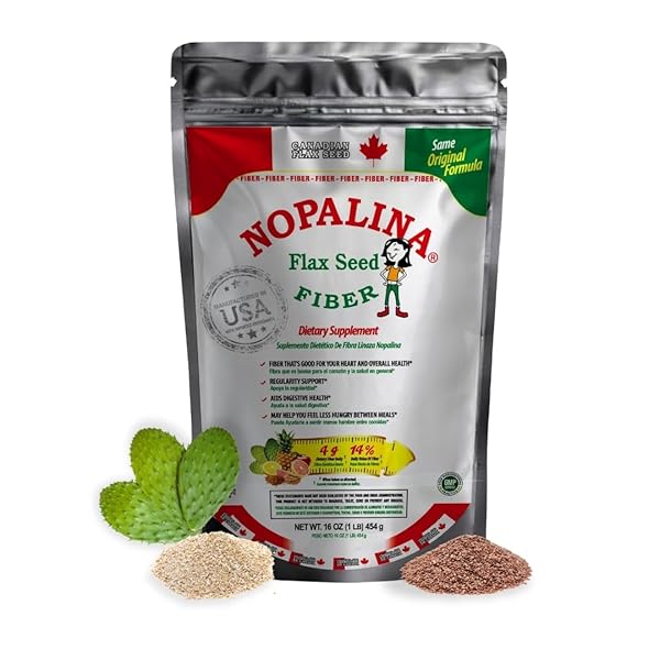 NOPALINA FLAX SEED FIBER 1 LB