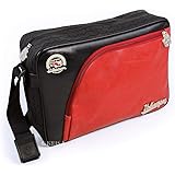 BRISAVW Collection - Shoulder Bag Messenger Bag with Tire Tread Design in T1 Bus Campervan Design