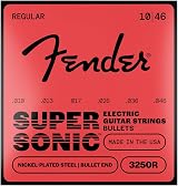 Fender Super Bullets Strings Electric Guitar Nickel Plated Steel .010-.046
