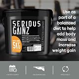 The Bulk Protein Company Serious Gainz 5kg Mass Gainer Salted Caramel view 5
