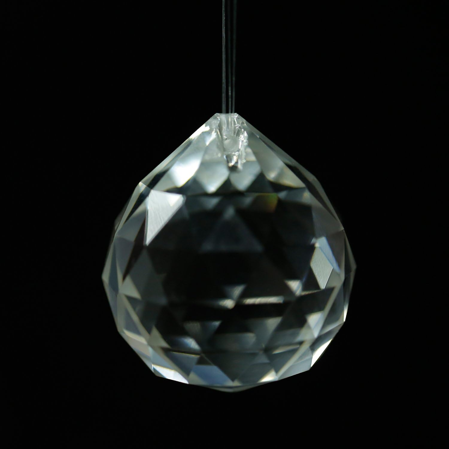 Neewer 20Pack 1.75 inch/40mm Clear Crystal Ball Prism Pendant Suncatcher for Feng Shui