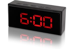 Digital Alarm Clock, LED Clock Bedside Clock Electric Alarm Clock,USB Charging Port, Digital Clock Large Display Alarm Clocks