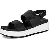 MICIFA Platform Sandals for Women Flatform Water Sandals Open Toe Wedge Comfortable Waterproof Summer Walking Beach Dressy Trendy Shoes