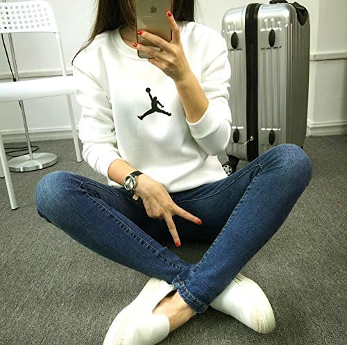 Amazon マリーズコレクション Marry S Collection ペア トレーナー バスケ おしゃれ スウェット 秋 冬 カップル お揃い ファッション 仲良し メンズ レディース 男性 女性 ワンポイント バスケット ボール オリジナルハンドタオルセット Xl ホワイト トレーナー