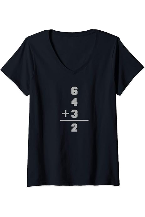 Amazon.com: 6 + 4 + 3 = 2 Baseball Math for Men, Women, Youth T