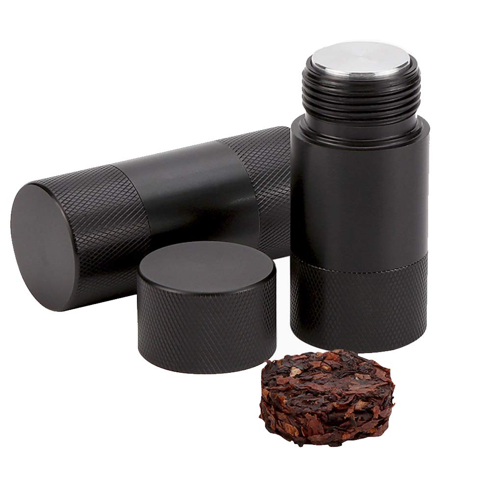 Spespo Aluminum metal Pollen Press Presser Compressor herb grinder Tobacco Spice Crusher Grinder 6.1x2cm -Lipstick design
