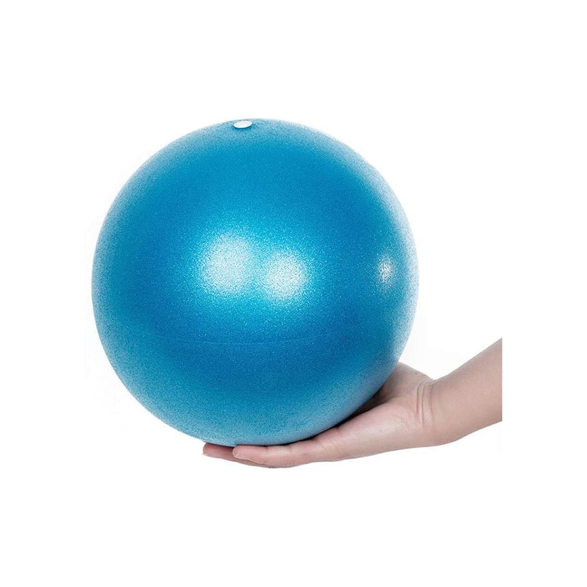 Small Exercise Ball - Anti Burst Non Slip,Stability,9 Inch,with Inflatable Straw,Mini Pilates Balls Ideal for Yoga Exercise Pilates Physical Therapy Stretching Core Fitness
