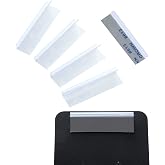 Boao 150 Pieces Earring Card Adapter Plastic Lip Adapters Cards,1.5 x 0.5 Inch
