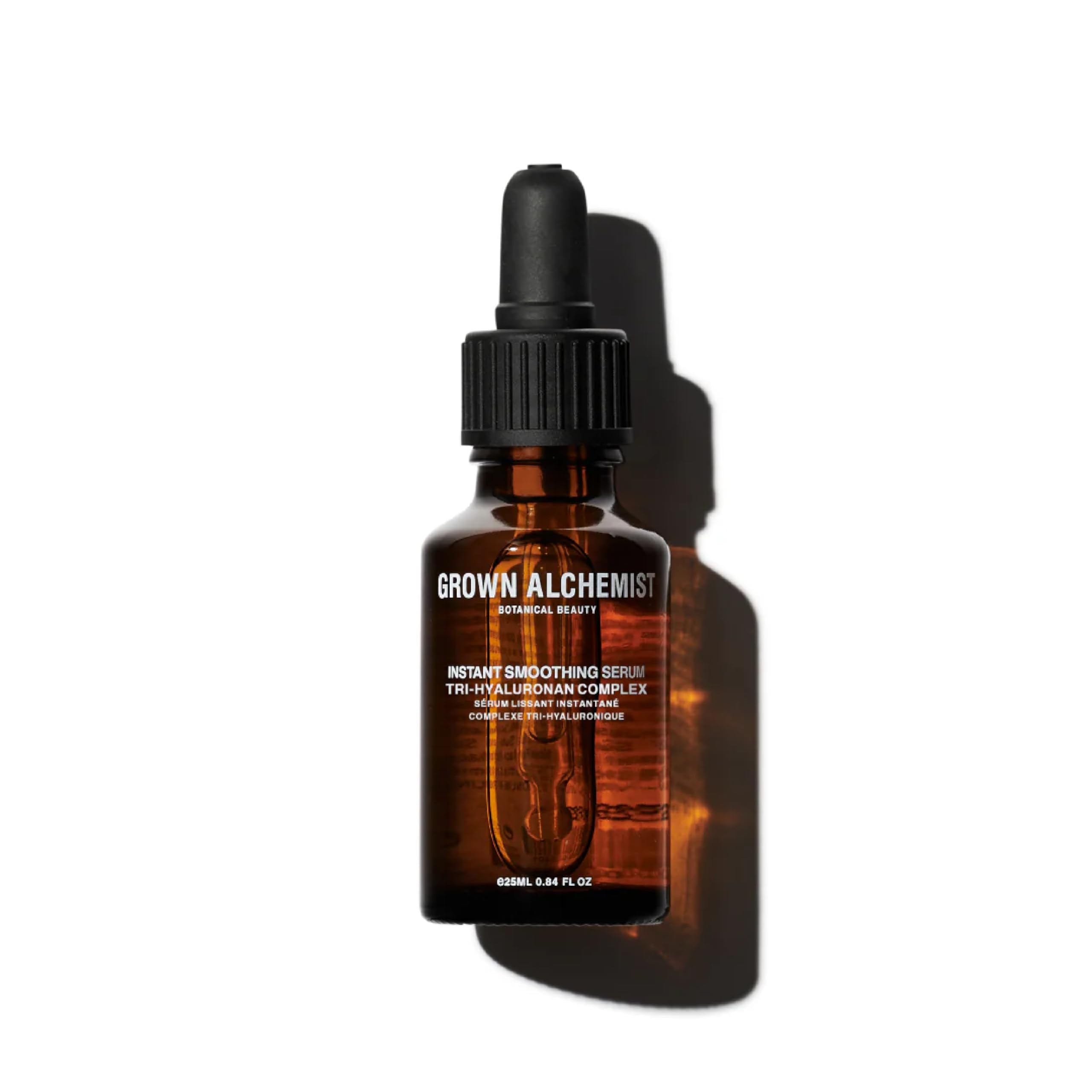 Grown Alchemist Smoothing Hyaluronic Acid Serum - Hydrating Serum with Organic Plant Derived Triple Weight Concentrated Hyaluronic Acid Serum For Face - Skin Barrier, Hydrating Face Serum - 25 ml
