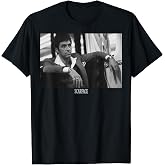 Scarface Tony Montana Sitting Portrait Logo T-Shirt
