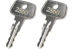 VIDABTE 2860 X-Cargo Luggage Roof Keys,X-Cargo Roof Rack Key Karrite Ski Bike xcargo Carrier Skyline Sportrack XL,Replacement Keys for Sears XCargo Karrite SportRack Carriers(Code 2860-2 Pack)