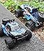 SIMREX A240 RC Cars High Speed 20KM/H Scale RTR Remote Control Brushed Monster Truck Off Road Car Big Foot RC 2WD Electric Power Buggy W/2.4G Challenger Blue