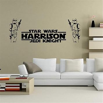 Amazon Com Wall Mural Diy Removable Sticker Decoration Star Wars