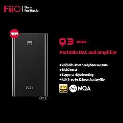 FiiO Q3 Headphone Amps Amplifier Portable High