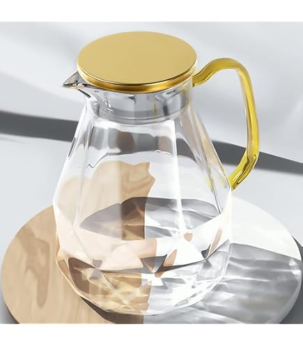 Pichet Infuseur Bodum Biasca 1.2L Verre Borosilicate - Couvercle Filtre Cuivre