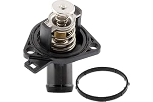 YMAUGP Engine Coolant Housing Thermostat Fits select Acura CSX, ILX, TSX, For Honda Civic 2006-2012, CR-V 2007 2011 19301-RAF-003, 19301-RAF-004