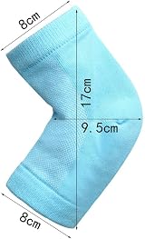 kuou 3 Pairs Gel Heel Socks Soft Moisturizing Moisture Day Night Care view 3