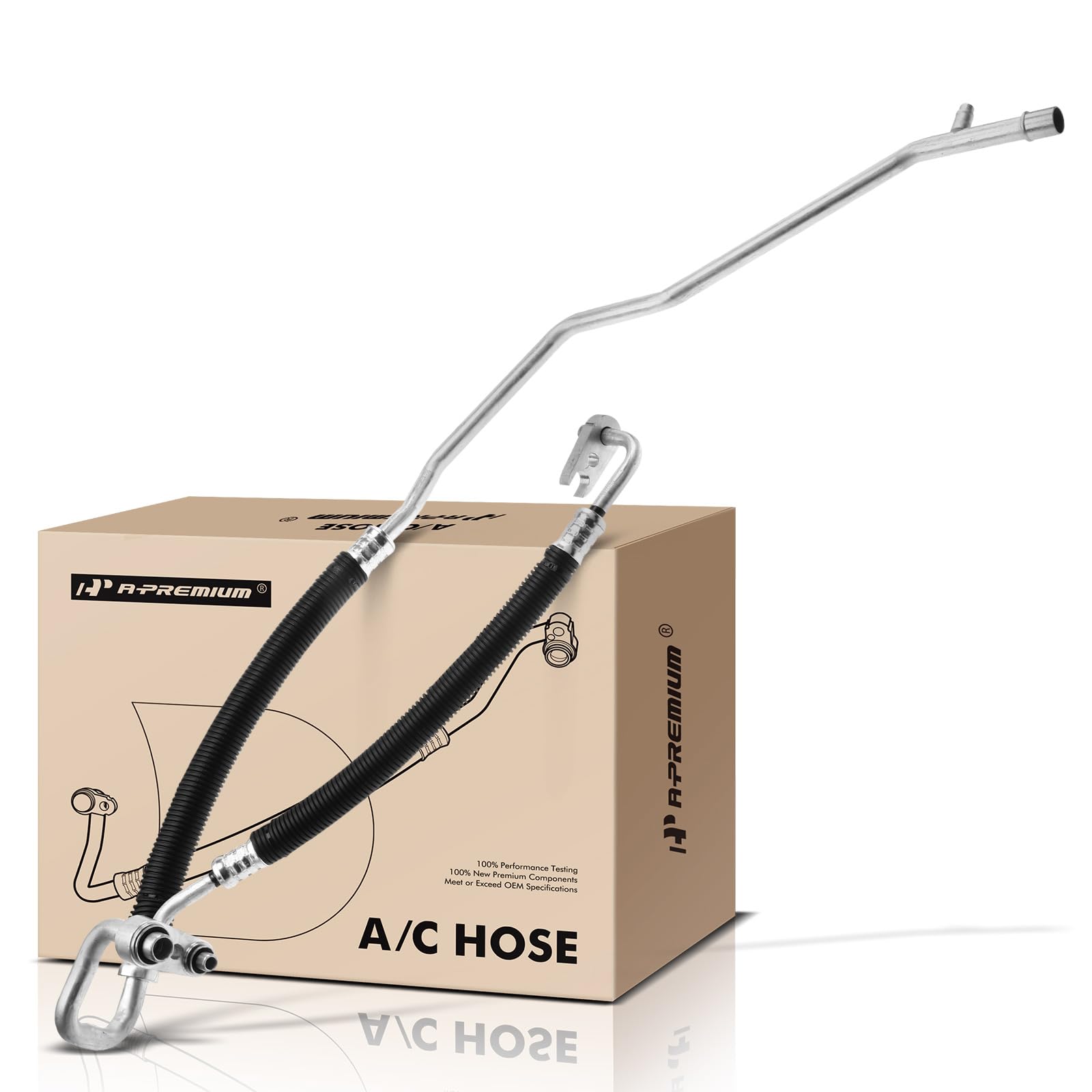 a-premium a/c suction hose & discharge line hose assembly compatible with pontiac g6, 2005 2006, 3.5