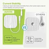 AUVON Rechargeable TENS Machine Muscle Stimulator 24 Modes 8 Pads view 5