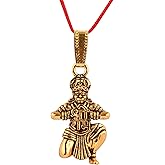 Rudra Empire Hanuman Bajrangbali with Shree Ram Pendant for Men Women