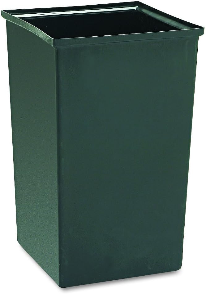 Safco Products 36 Gallon Plastic Liner 9669, for use with Safco Push Top Receptacle, 36-Gallon Capacity, Black: Office Products