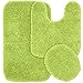 Garland Rug Jazz Nylon Washable 3 Piece Set (Lid, Contour, 21