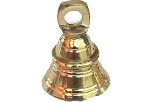 PARIJAT HANDICRAFT Brass Bells 1.13" H Vintage Style India Craft Decorative Camel Sheep Horse