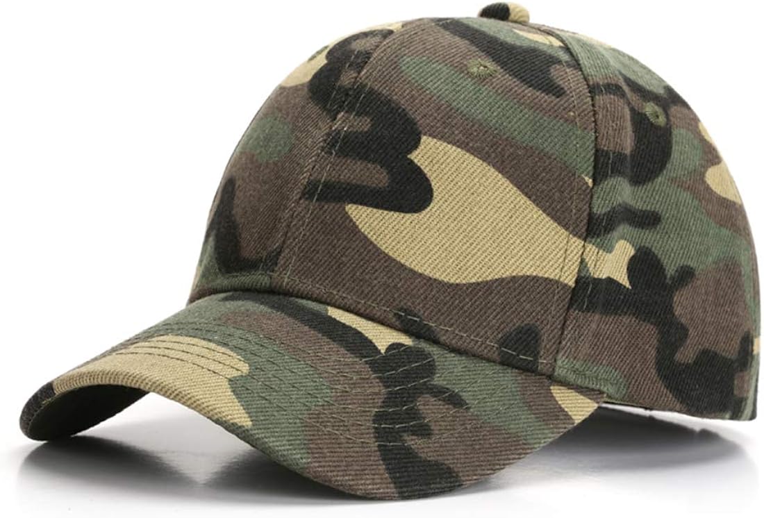 Baseball Cap Toddler Hat Beach Hat Kids Hats Sun Hat Boys and Girls Caps for 3-8 Years Army Green Camouflage: Clothing