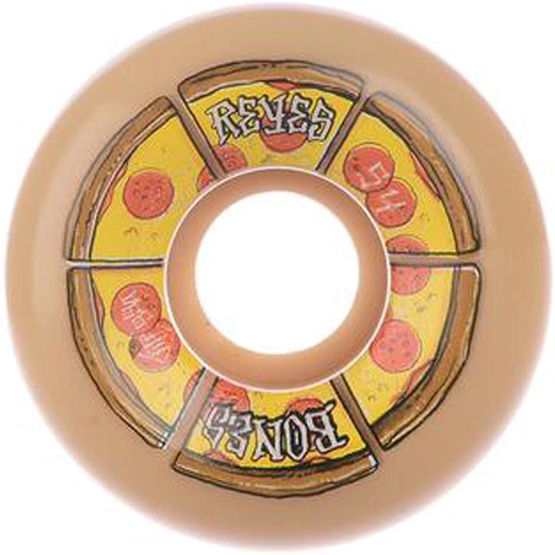 Bones STF Reyes Pipin Hot 99A V6 Wide Cut Skateboard Wheels Size: 54 Colours: White