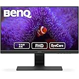 BenQ GW2283 Eye Care 22 inch IPS 1080p Monitor | Optimized for Home & Office with Adaptive Brightness Technology , Black