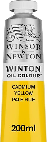 Winsor & Newton Winton Cadmium Yellow Pale Hue 200ml Oil Colour
