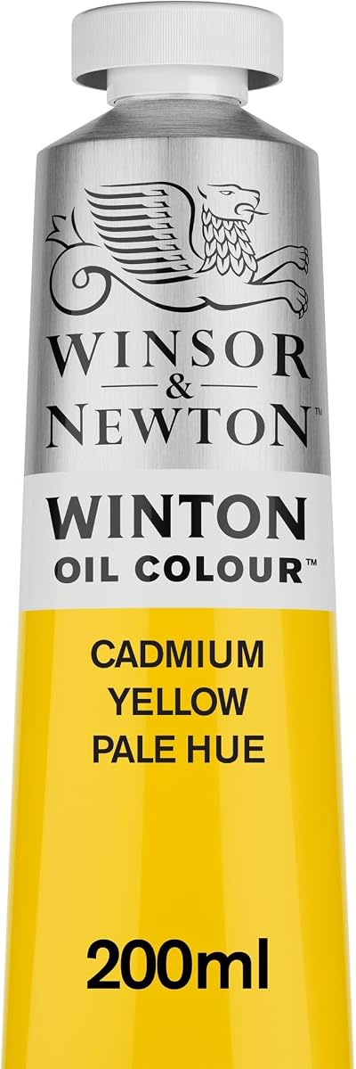 Winsor & Newton Winton Cadmium Yellow Pale Hue 200ml Oil Colour