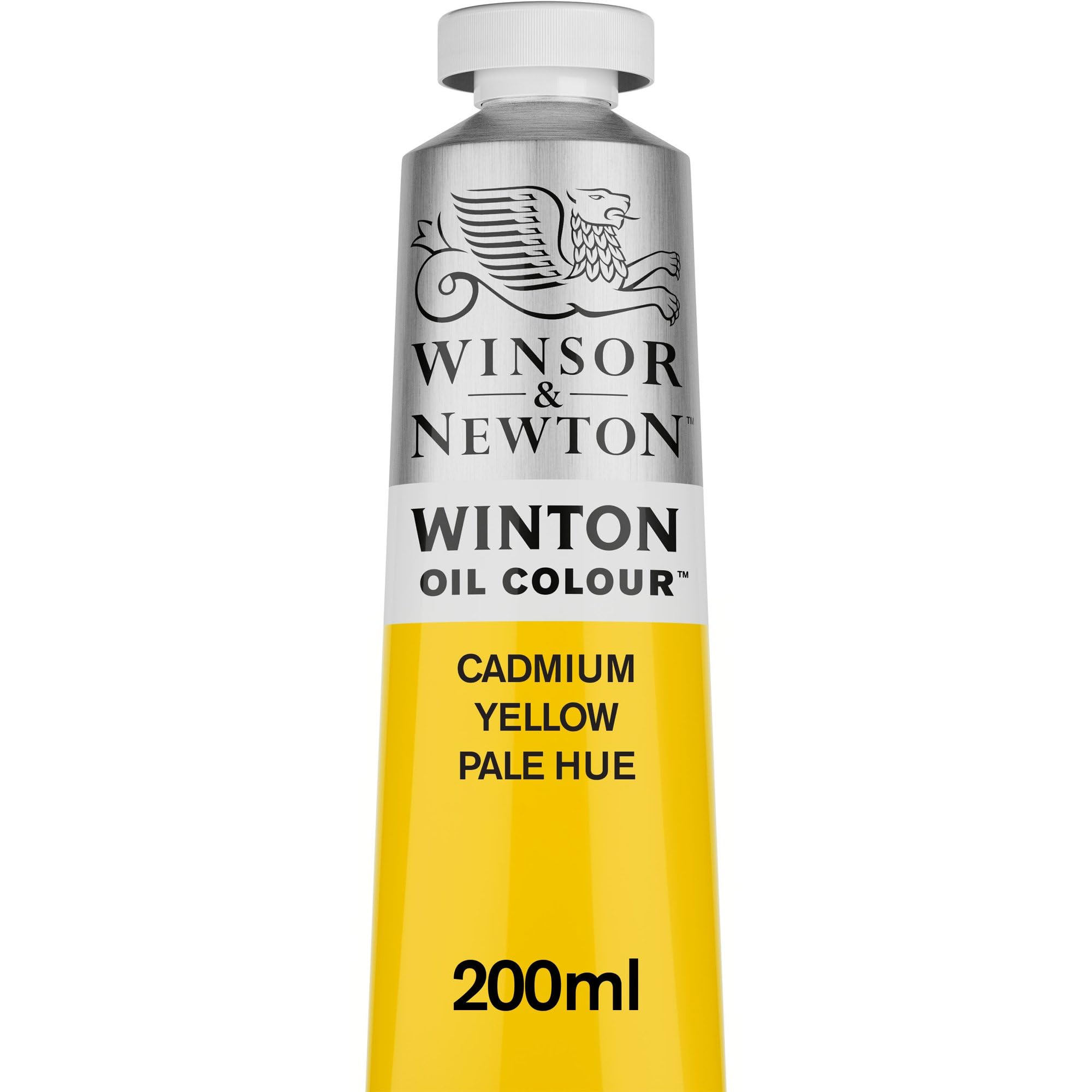 Winsor & Newton Winton 200ml Oil Colour - Cadmium Yellow Pale Hue,1437119 — image 1