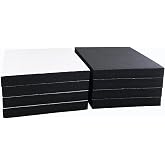 8 Pcs Black Adhesive Foam Pads Closed Cell Foam Sheets 1/2" Thick X 4" X 4" | Neoprene Rubber Foam Padding Self Stick Anti-Slip Anti-Vibration Pad for Protection (4X4X1/2 inches, 8Pcs)